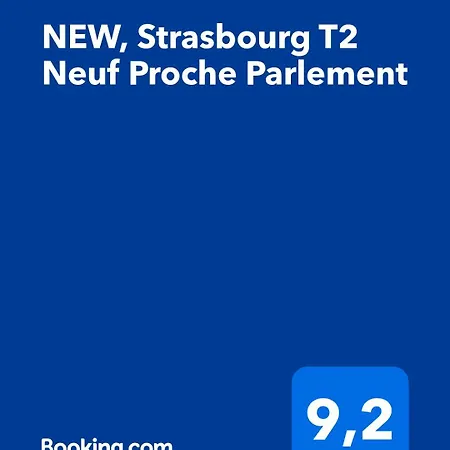 New, T2 Neuf Proche Parlement Strasbourg